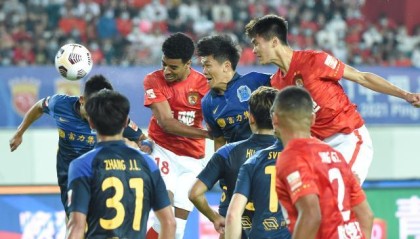 亿万28官网-【中超】吴少聪救主韩佳奇扑点 广州2比2绝平广州城